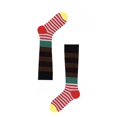 thumbnail image 1 of Striped Knee Highs Socks Striped Calf Socks for Party Warm, 1 of 16
