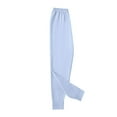 thumbnail image 1 of Striped Long Johns Girls Elastic Waist Casual Warm Cotton Leggings Soft Comfort Fall Thermal Underwear Pants, Blue, 2 Years, 1 of 5