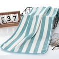 thumbnail image 1 of Striped Microfiber Hand Towels 2-Pack – 35×75cm Soft Absorbent Towels for Bathroom, Kitchen & Spa, 1 of 8