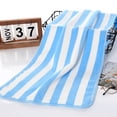 thumbnail image 1 of Striped Microfiber Hand Towels 2-Pack – 35×75cm Soft Absorbent Towels for Bathroom, Kitchen & Spa, 1 of 9
