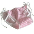 thumbnail image 1 of Striped Pattern Bikini Panties Women's Ribbon Side Tie String Underwear Lingerie Briefs Underpants, 1 of 19