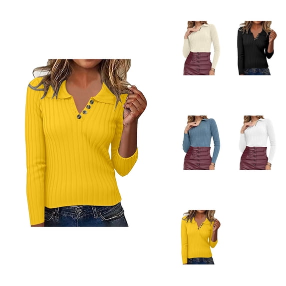 Striped Pullover Sweater for Women – Long Sleeve, Slim Fit, Knitted, Soft & Warm Casual Fall Winter Fashion Comfortable