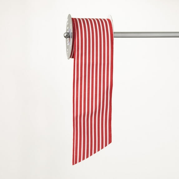 Striped Ribbon Multicolor 5"H