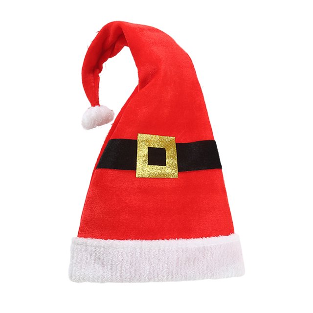 Striped Santa Hat Clown Christmas Hat for Man Woman Dress Up Accessories for Photo Props