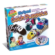 Small World Toys Striped Sock Puppets