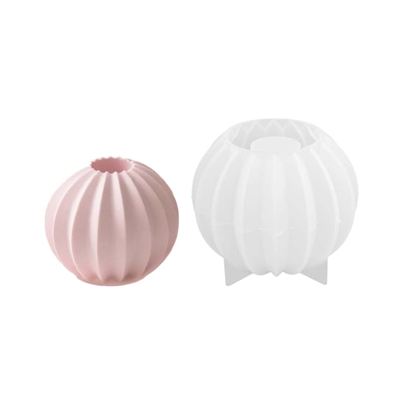 Striped Sphere Silicone Easy Demolding For Soap Resin Casting Handmade