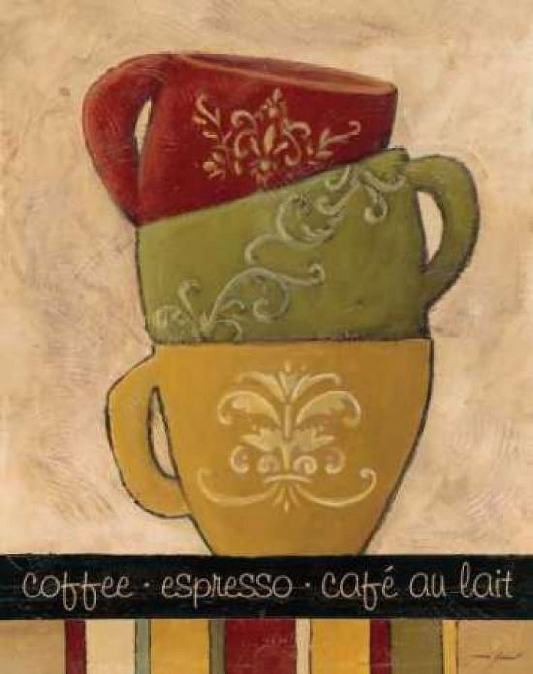 Striped Stack I Canvas Art - Tara Gamel (22 x 28)