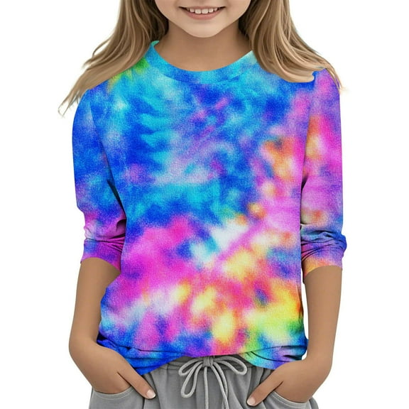 Striped Tee Shirt for Teen Girl Elbow Sleeve Shirt Loose Fit Crewneck Top Color Block Tshirt Shirt Teen Girls Shirts Sale