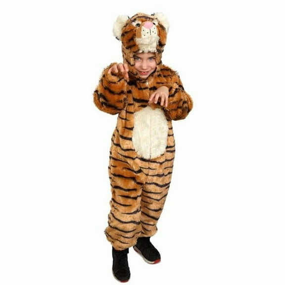Striped Tiger Costume, Small 4 - 6