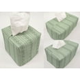 thumbnail image 1 of Striped Vines Tissue Box Cover by Penny's Needful Things (Short Rectangle) (Green), 1 of 3
