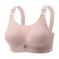 thumbnail image 1 of Striped Workout Yoga Bras for Womens No Underwire Full Coverage Shelf Support Push-Up Bra Non-Slip Anti-Sagging Seamless Bralettes 18 Hour Everyday Bras, 1 of 5