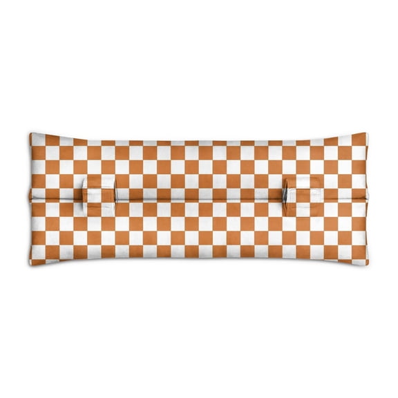 Striped and Checkered Fusion Post-Surgery Pillow - Mastectomy Seatbelt Cushion - Universal Fit for All Vehicles