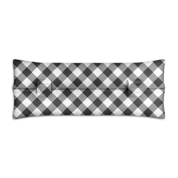 Striped and Checkered Fusion Post-Surgery Pillow - Mastectomy Seatbelt Cushion - Universal Fit for All Vehicles