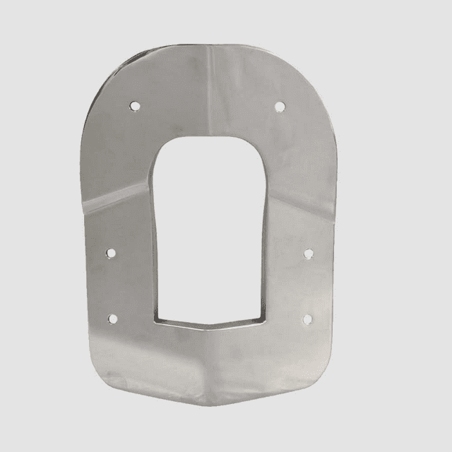 Stainless Steel 8-1/3 Boat Grab Handle Hand Rail With Flange & Stud Heavy Duty - Foto 7