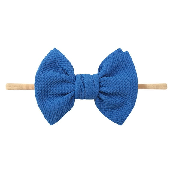 Stripes Bow Headband Fashion Hair Accessory for Women Girls Elastic Hairband Hair Band