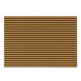 thumbnail image 1 of Stripes Cutting Board, Chevron Zigzags Pattern with Warm Tones Geometric Lines Composition, Decorative Tempered Glass Cutting and Serving Board, Small Size, Orange Black Pale Orange, by Ambesonne, 1 of 1