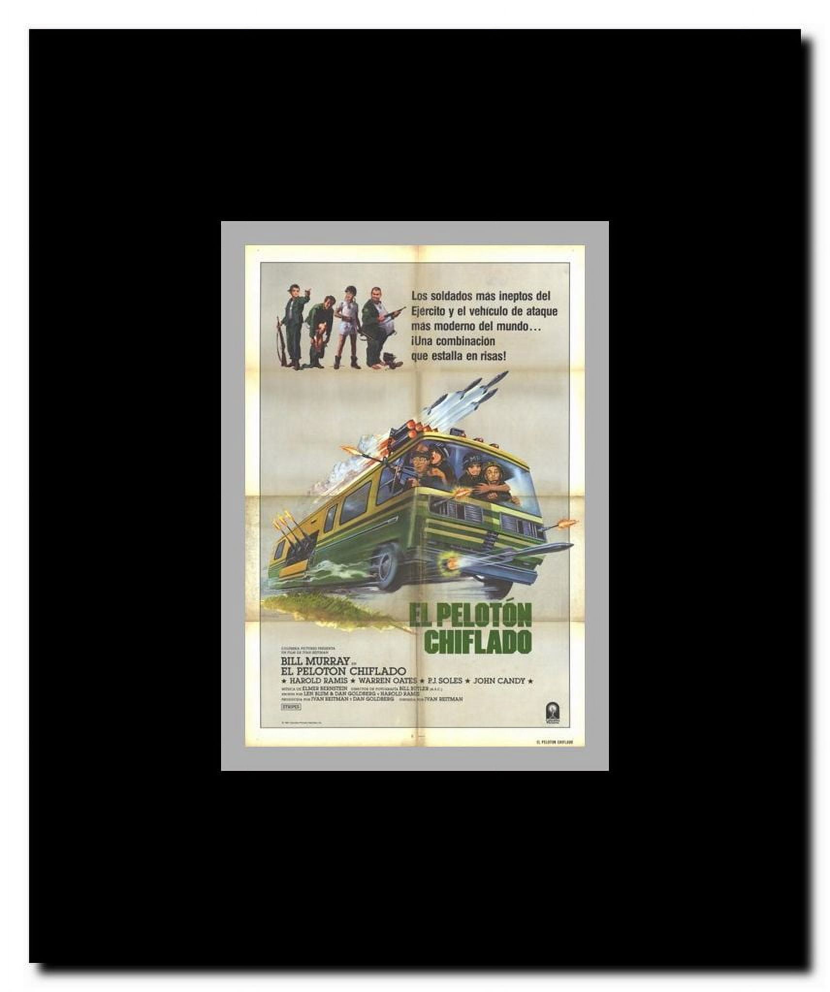 Stripes Framed Movie Poster