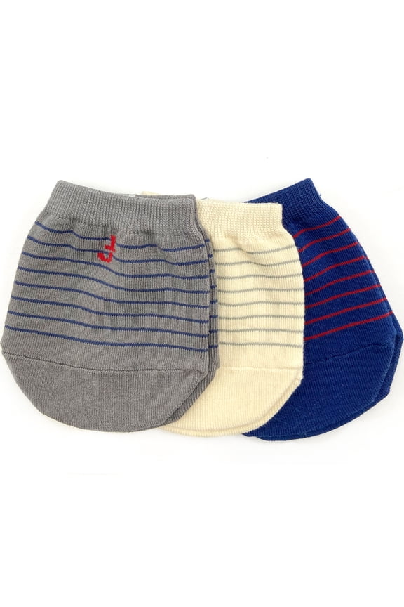 Stripes Half Socks Three Pack