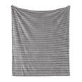thumbnail image 1 of Stripes Soft Flannel Fleece Throw Blanket, Abstract Geometric Symmetric Simplistic Monochrome Modern Art Illustration, Cozy Plush for Indoor and Outdoor Use, 60" x 80", Black and White, by Ambesonne, 1 of 5