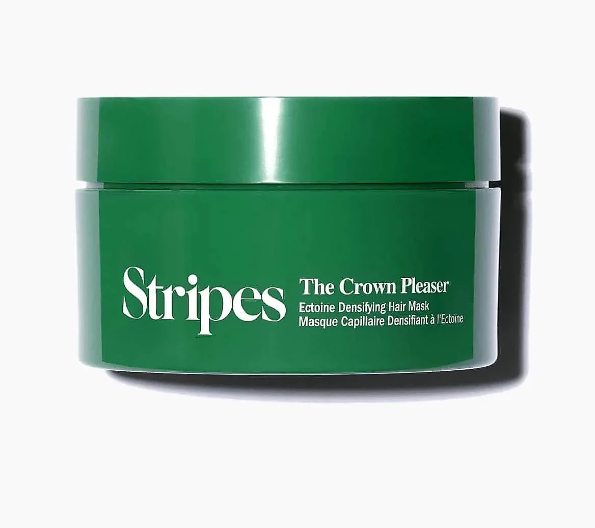 Stripes The Crown Pleaser Ectoine Densifying Hair Mask, Strengthening & Volumizing Treatment, 6 oz