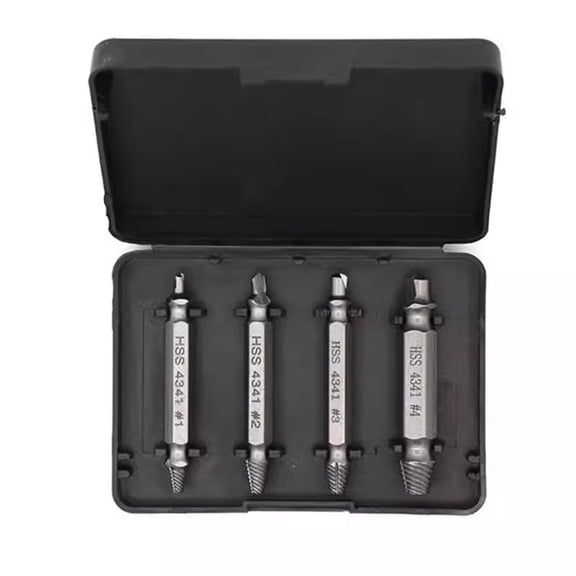 Stripped Broken Screw Remover, Easy Out Bolt Extractor, Damaged Screw Extractor Set,Double Head Extraction Design Extractor Head, Power Tool Accessories, Screwdriver Bit Clip
