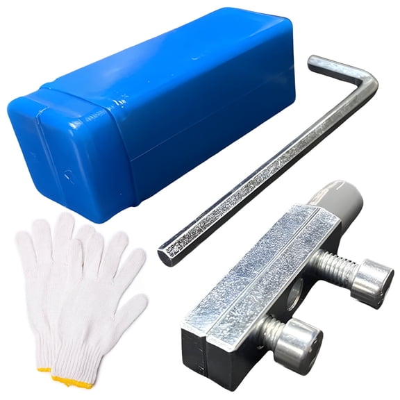 Stripped Screw Extractor Set with Gloves, Adjustable Wrenches & Toolbox, Alloy Steel Tool Kit for Faucet Valve and Pipe Repairs