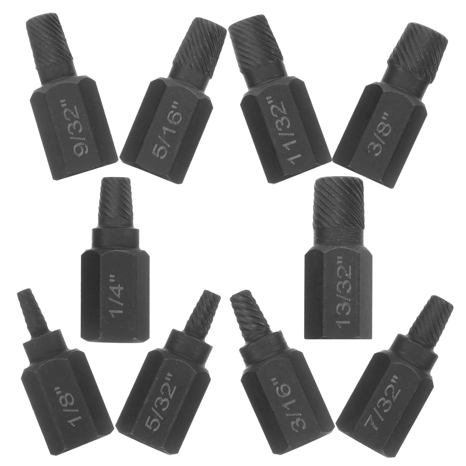 Stripped Screws Removal Tool Broken Bolt Remover Suite Chrome Vanadium