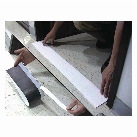 Sorbent Strip, 4 1/2 in x 48 in, Harsh Chemicals, White, 10 PK 280249