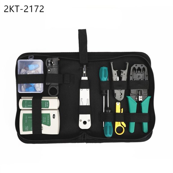 Stripping Crimping Pliers Network Cable Clamp Pliers +Professional Network Cable Tester RJ45 RJ11 RJ12 CAT5 UTP LAN Cable Tester ,Durability That Lasts