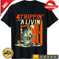 thumbnail image 1 of Stripping For A Living Powerline FatherĂ¯Â¿Â½s Day Electricians T-Shirt, NEW TRENDING ITEM-TH70716, 1 of 2