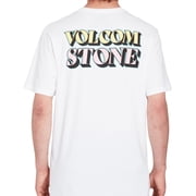Stript Short Sleeve T-Shirt [White]