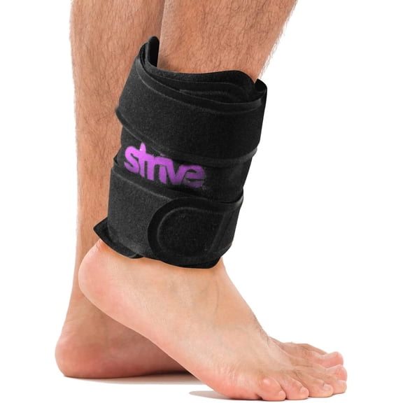 Strive Compression Therapy Wrap Joint Pain Relief and Muscle Recovery for Ankle Hot and Cold Made in the USA