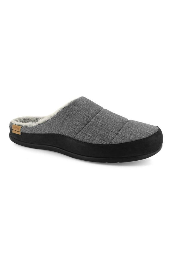 Strive Men's Nylon Orthotic Slipper (Grey, 10)