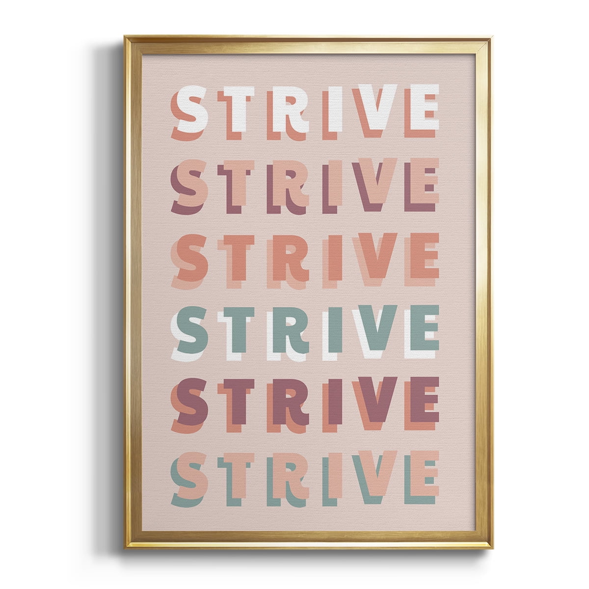 Strive Premium Framed Print - Ready to Hang