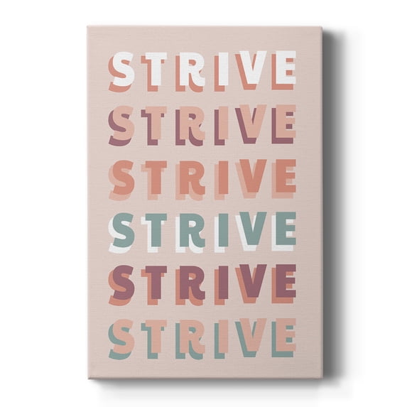 Strive Premium Gallery Wrapped Canvas - Ready to Hang