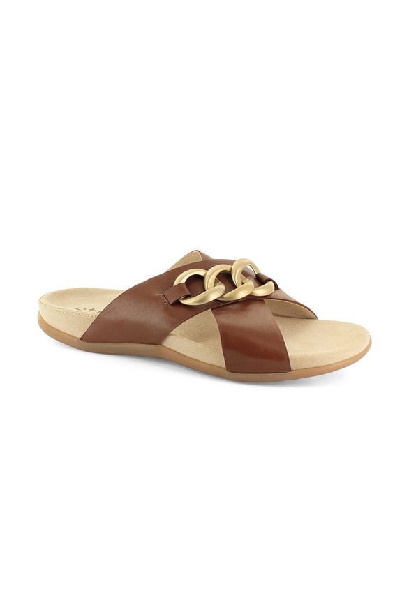 Strive Women's Palma Link Sandal Tan - 23620TA