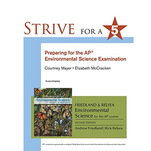 Pre-Owned Strive for 5: Preparing for the AP Environmental Science Exam Paperback