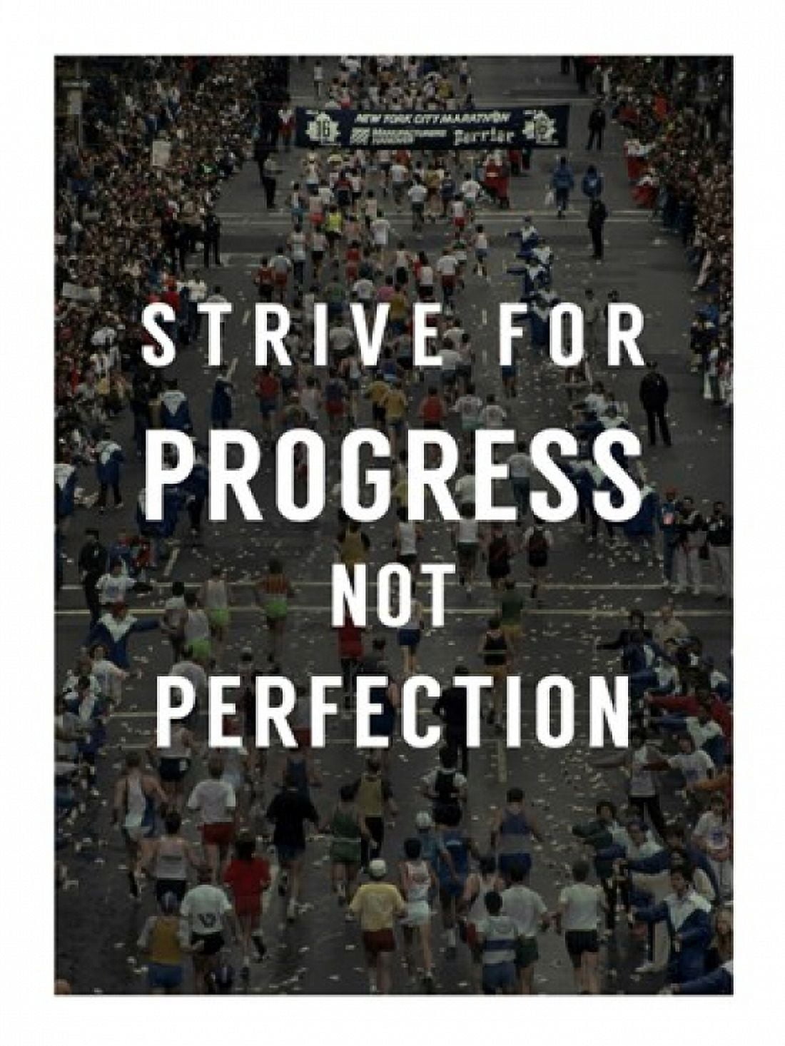 Strive for Progress Canvas Art - (18 x 24)