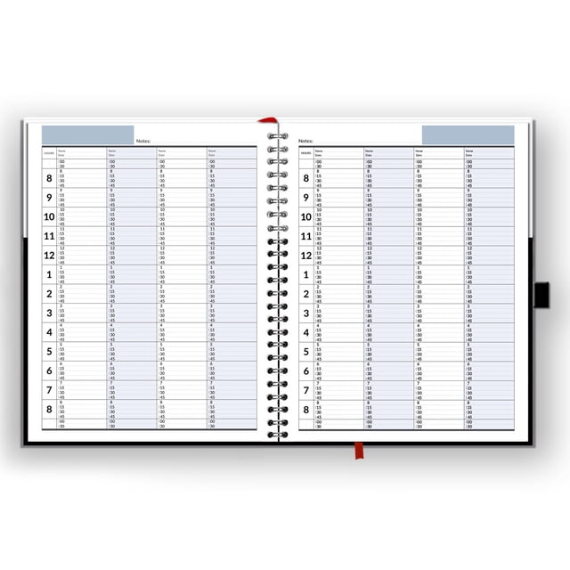 StriveZen Undated 2-Year Appointment Planner Book, Large 8
