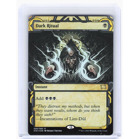 Strixhaven: Mystical Archive Dark Ritual Foil Rare (Showcase) #26