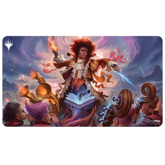 Strixhaven Zaffai, Thunder Conductor Standard Gaming Playmat for Magic: The Gathering