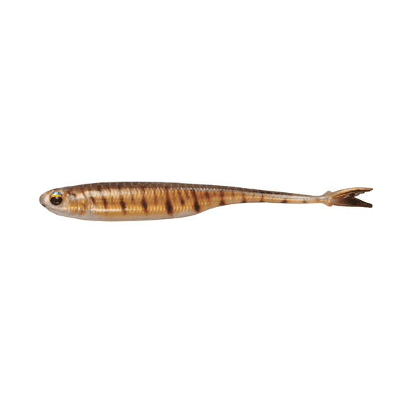 6th Sense Masterclass Strobe Minnow 3.2 in Soft Plastic Minnow Bait Realistic Paint