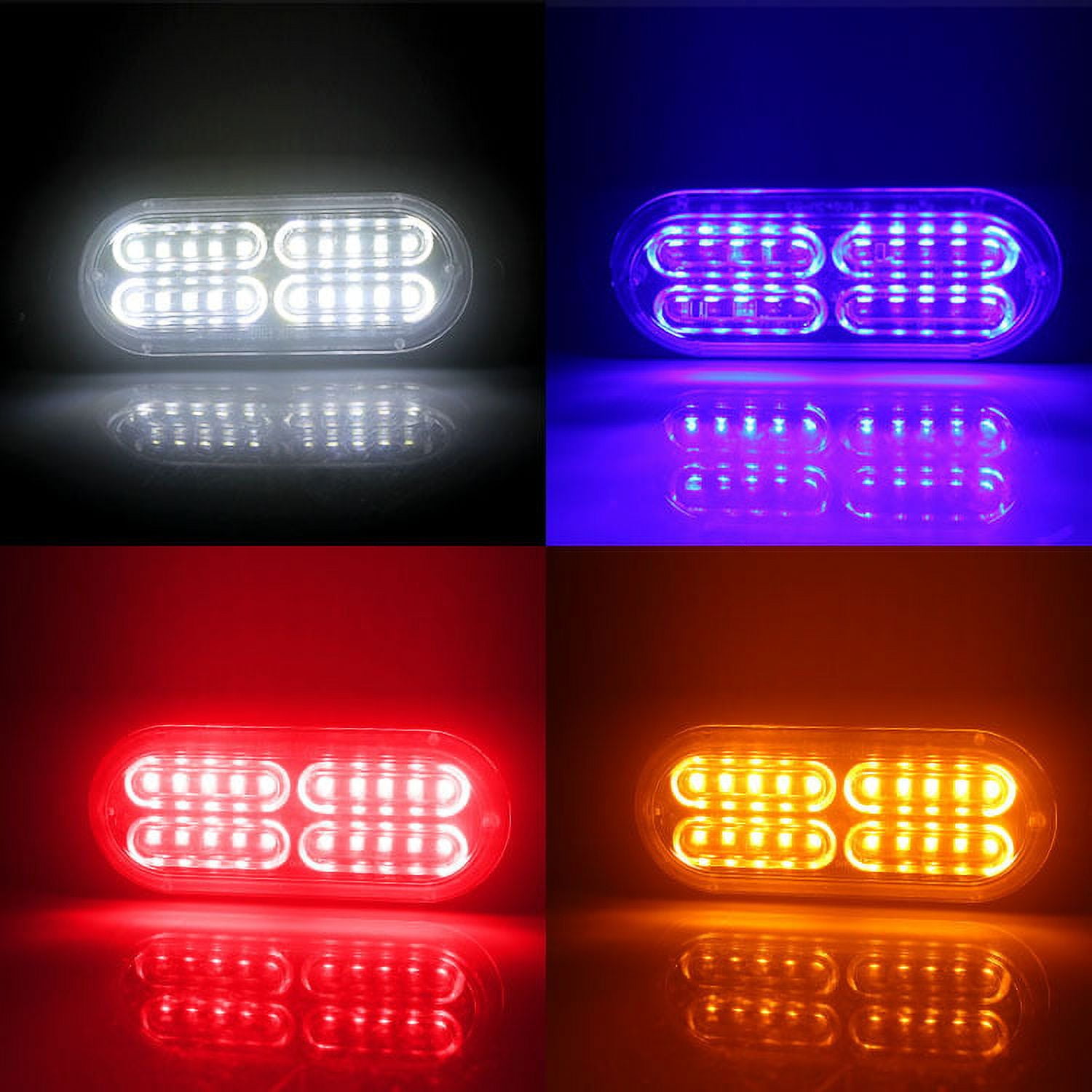 Strobe lights for trucks Car Strobe Lights 1224V LED Emergency Vehicle