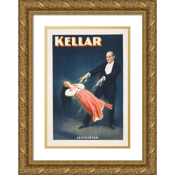 Strobridge and Co. Lith. 18x24 Gold Ornate Framed and Double Matted Museum Art Print Titled - Cellar (1894)