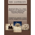 thumbnail image 1 of Stroehmann Bros. Co. V. Huber Baking Co. U.S. Supreme Court Transcript of Record with Supporting Pleadings, 1 of 1