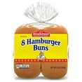 thumbnail image 1 of Stroehmann White Hamburger Buns, 8 count, Hamburger Buns, 12 oz Bag, 1 of 7