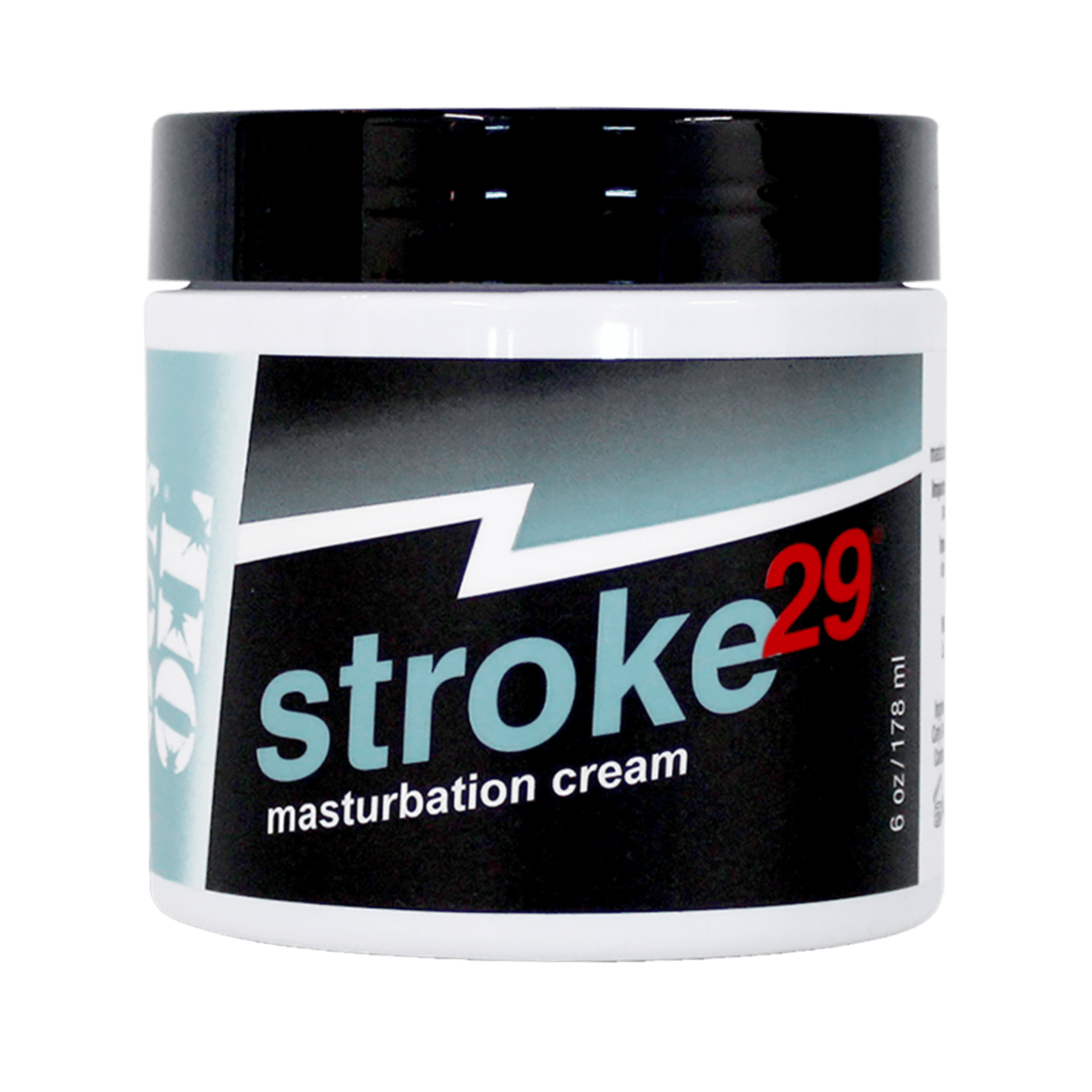 Stroke 29 Personal Lubricant Water And Oil Based Male Masturbation Cream For Him 6oz Jar 