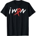 thumbnail image 1 of Stroke Awareness Red Ribbon I Won Brain Aneurysm Support T-Shirt, 1 of 4
