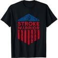 thumbnail image 1 of Stroke Awareness Survivor Funny Strong Warrior T-Shirt, 1 of 4
