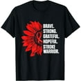 thumbnail image 1 of Stroke Awareness Survivor Pride Strong Warrior T-Shirt, 1 of 3